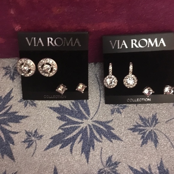 VIA ROMA Earring Set - Picture 3 of 14